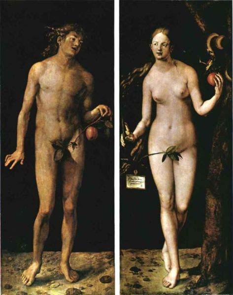 Albrecht Durer Adam and Eve Sweden oil painting art